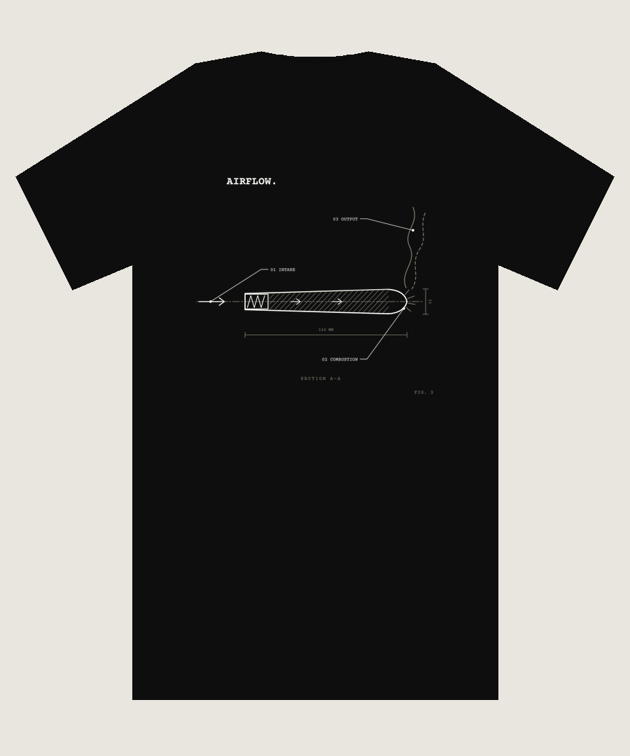 AIRFLOW. Box Tee