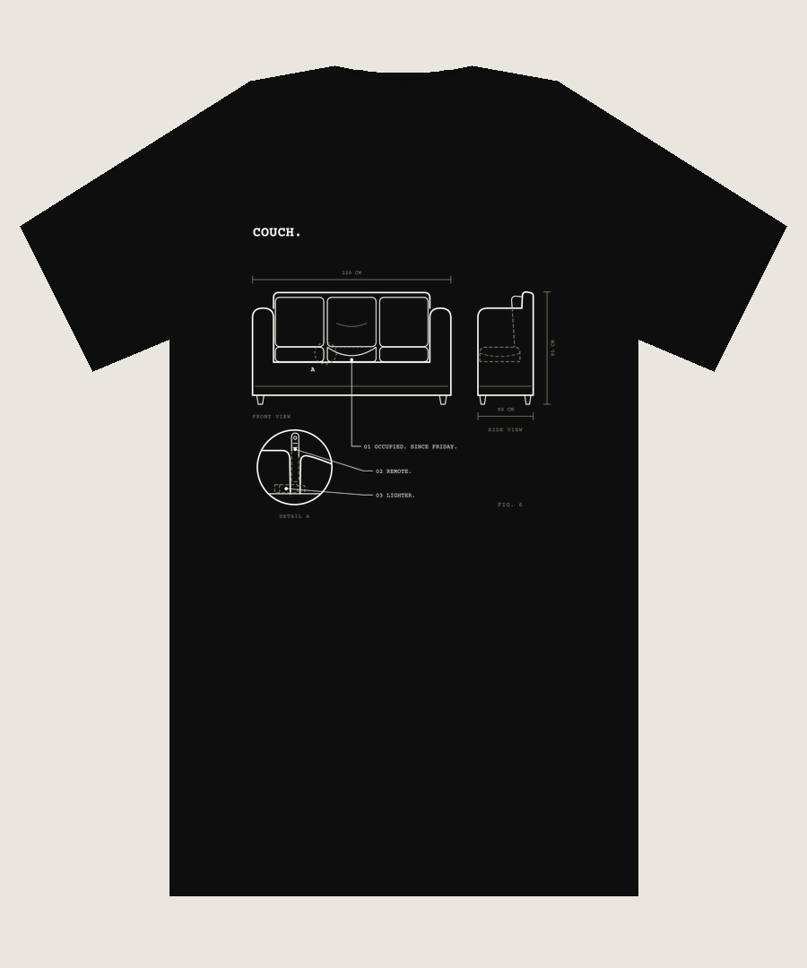 COUCH. Box Tee