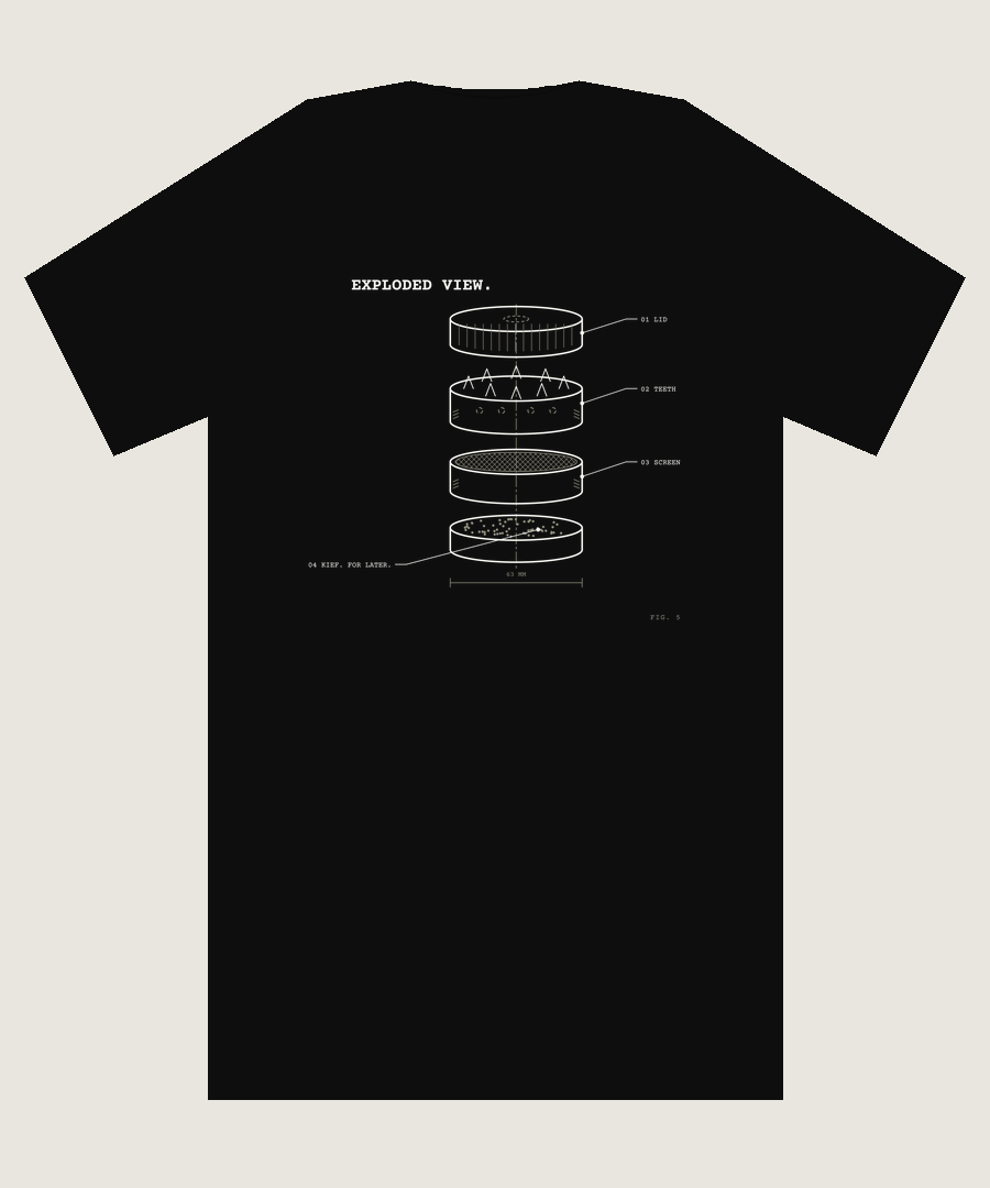 GRINDER. Box Tee