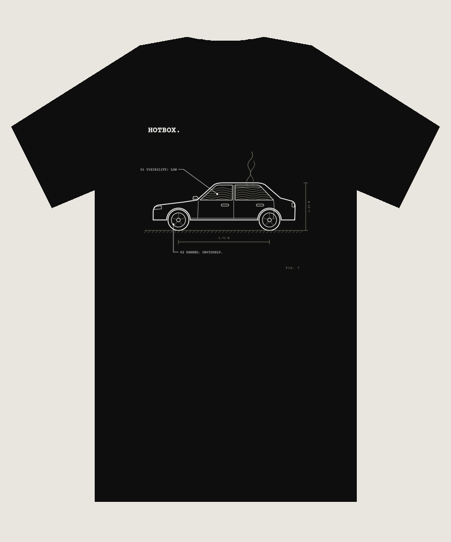 HOTBOX. Box Tee