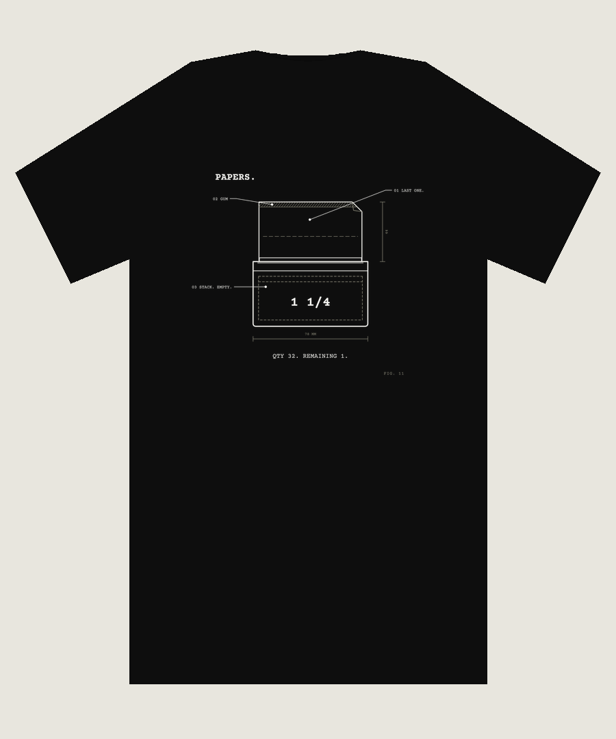 PAPERS. Box Tee