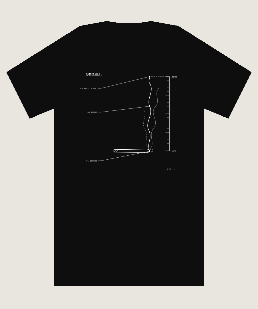 SMOKE. Box Tee